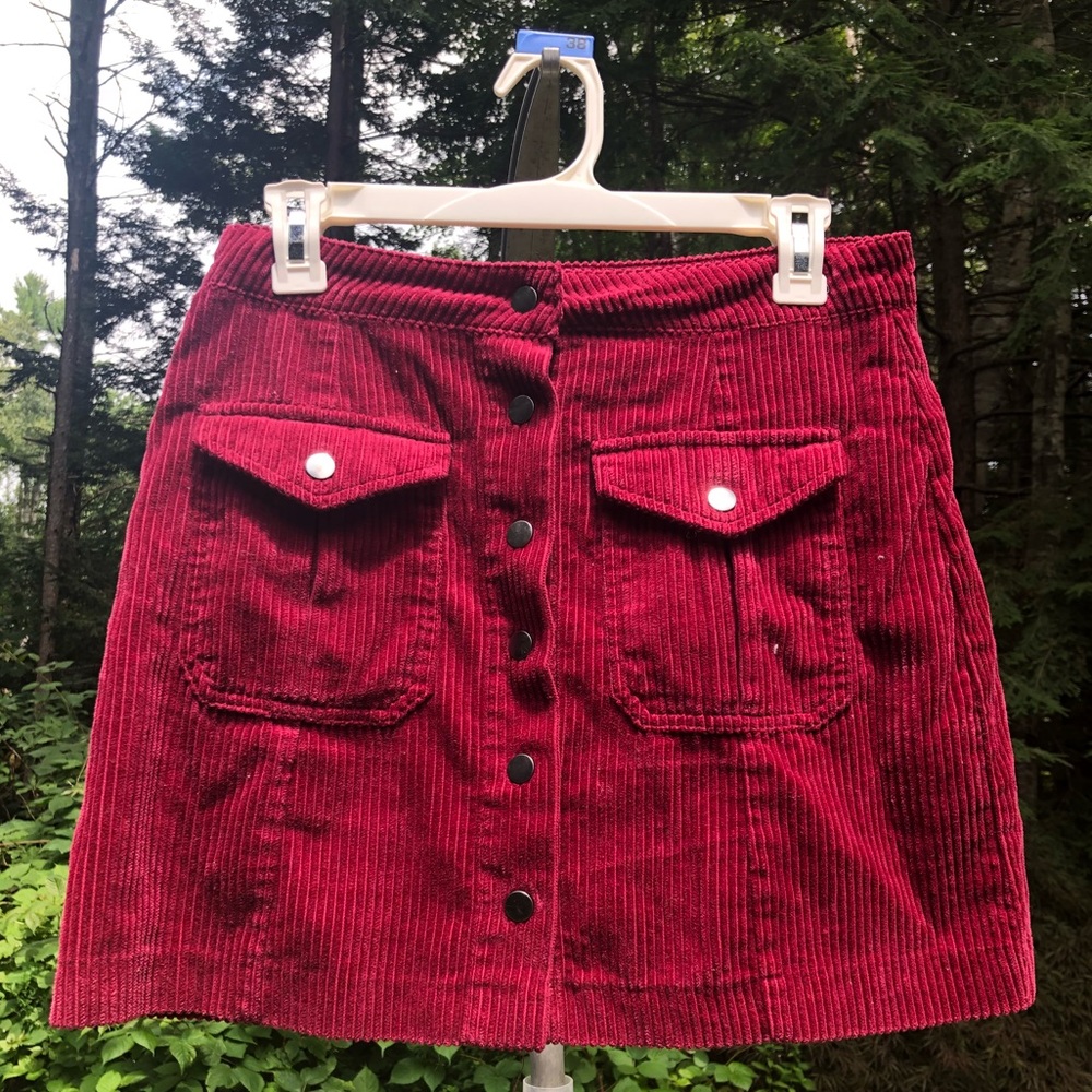 Suede Forever21 Skirt
